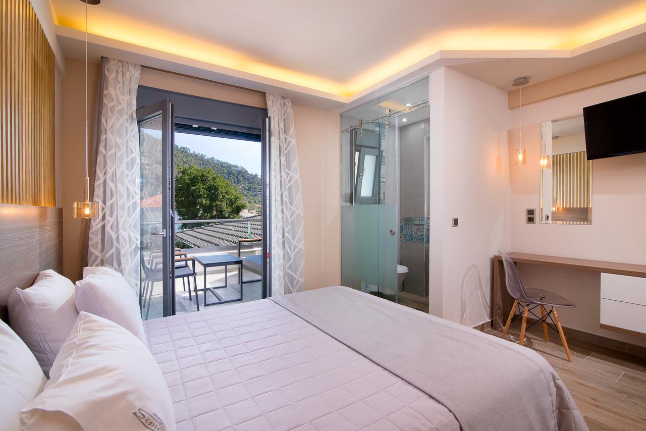 Semiramis Luxury Suites Chrysi Ammoudia Luaran gambar