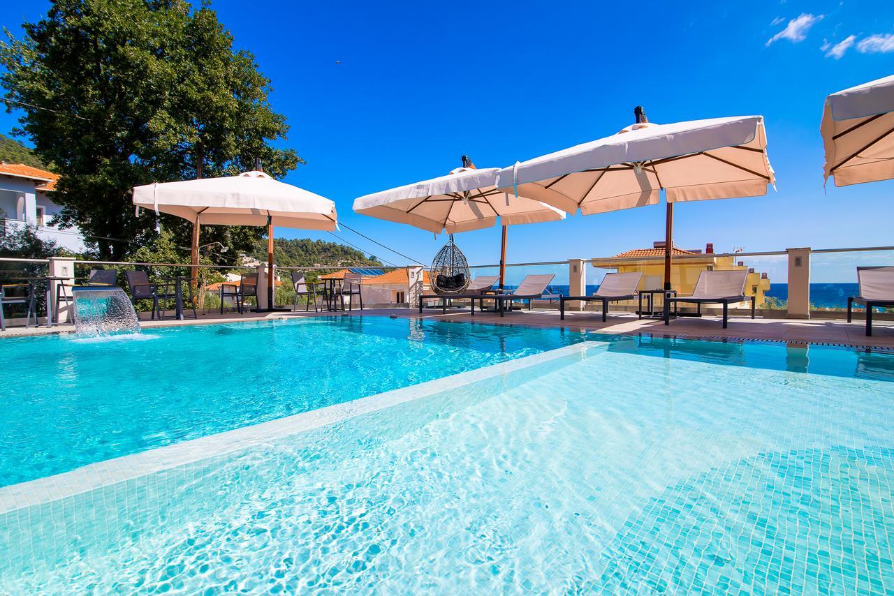 Semiramis Luxury Suites Chrysi Ammoudia Luaran gambar