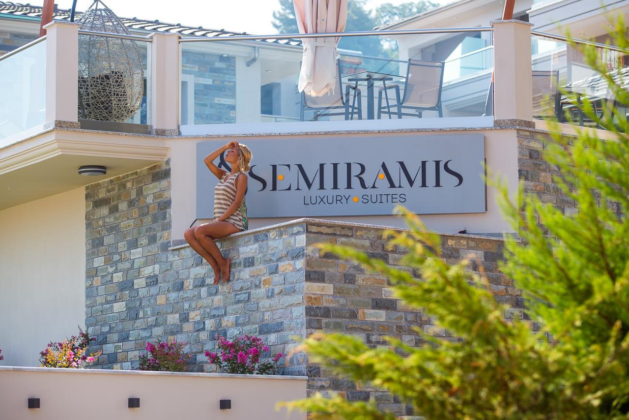 Semiramis Luxury Suites Chrysi Ammoudia Luaran gambar