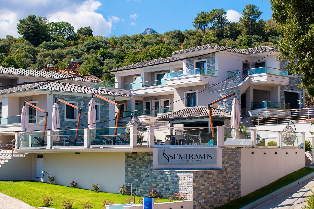 Semiramis Luxury Suites Chrysi Ammoudia Luaran gambar