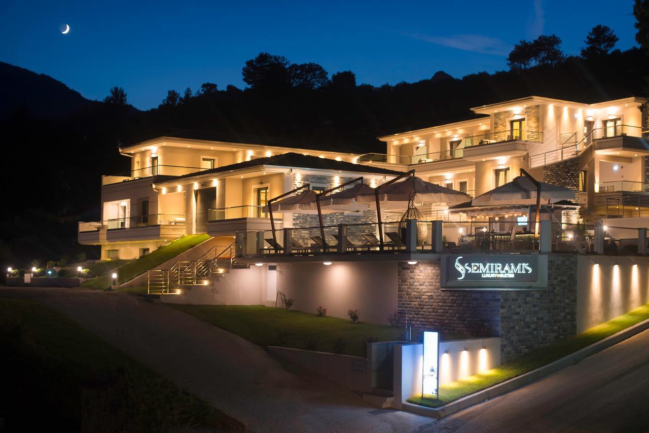Semiramis Luxury Suites Chrysi Ammoudia Luaran gambar