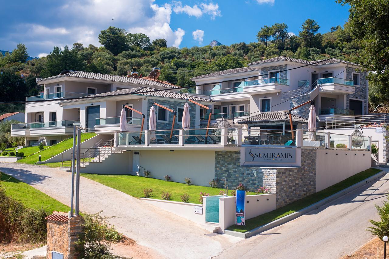 Semiramis Luxury Suites Chrysi Ammoudia Luaran gambar